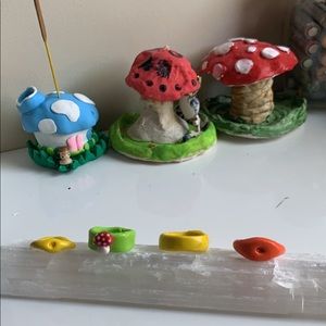 Mushroom grove random ring set